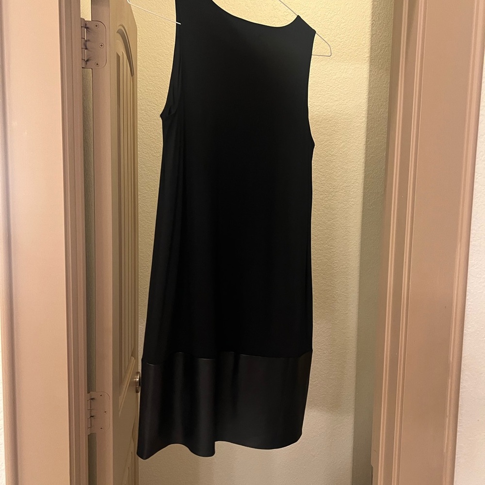 Mud Pie Black Sleeveless Mini Dress